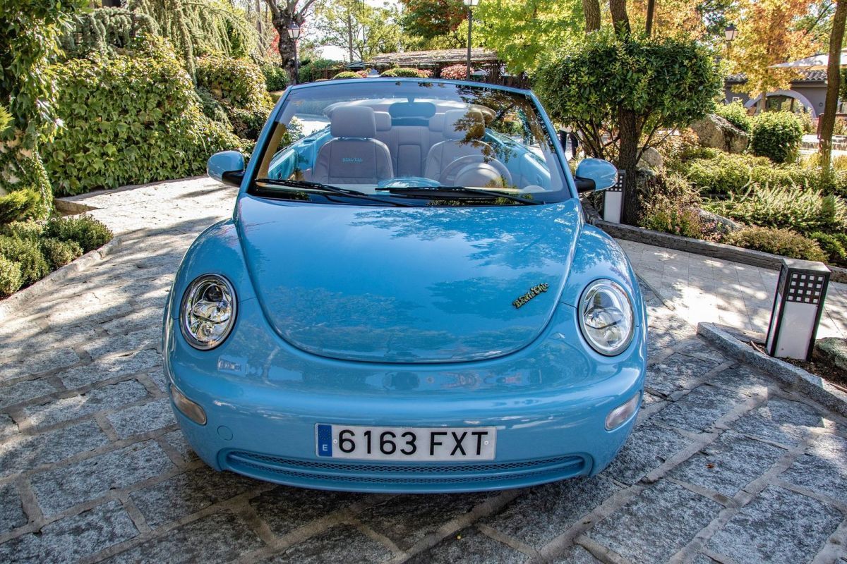 NEW BEETLE AZUL VINTAGE 9